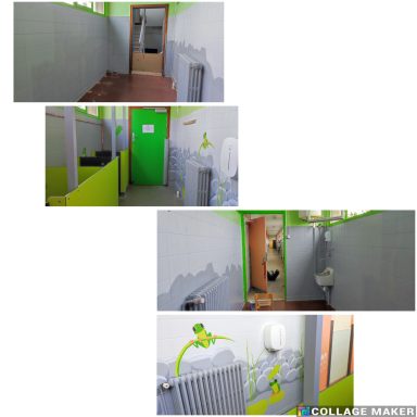 sanitaires de maternelle tellement plus gais !