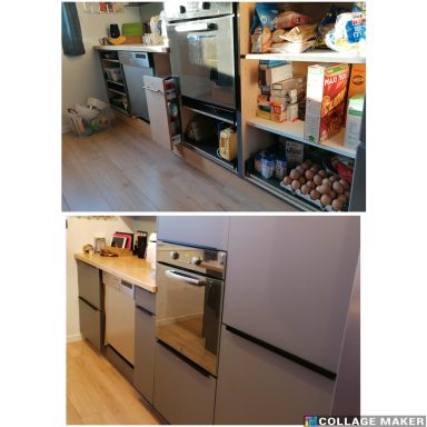 changement de façades de cuisine